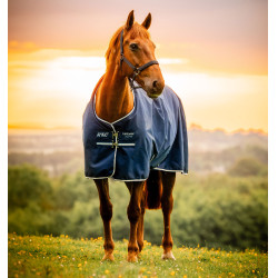 Couverture Amigo Ripstop Horseware 900D Turnout doublé polaire 50g Marine witney Bleu marine Couverture Amigo Ripstop Horseware 900D Turnout doublé polaire 50g Marine witney Bleu marine