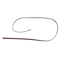 Lederen gogue-teugels Riding World Havana Bruin