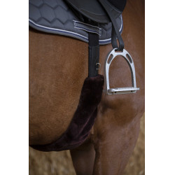 Fourreau de sangle Equithème Teddy Noir