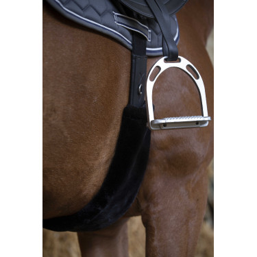 Fourreau de sangle Equithème Teddy Marron Fourreau de sangle Equithème Teddy Marron