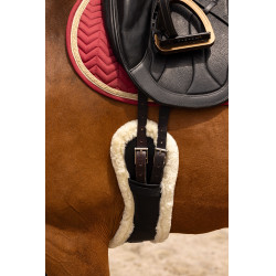 Korte singel Norton XTR Synthetisch Schapenvacht Zwart / écru