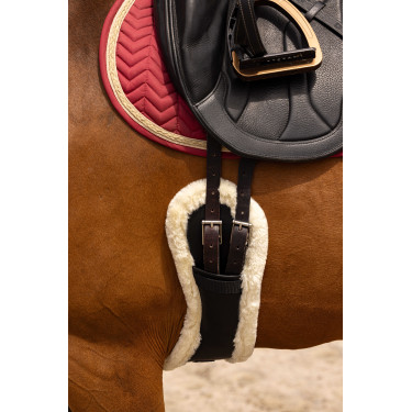 Korte singel Norton XTR Synthetisch Schapenvacht Zwart / écru