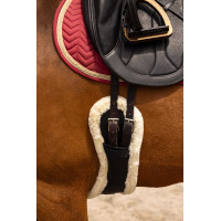 Sangle courte Norton XTR Mouton synthétique Noir / écru