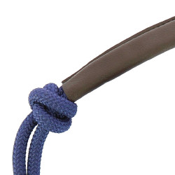 Licol éthologique Norton corde/synthétique Bleu marine
