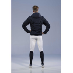 Gewatteerde jas Pro Series Diagonal Marineblauw