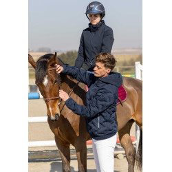 Gewatteerde jas Pro Series Diagonal Marineblauw