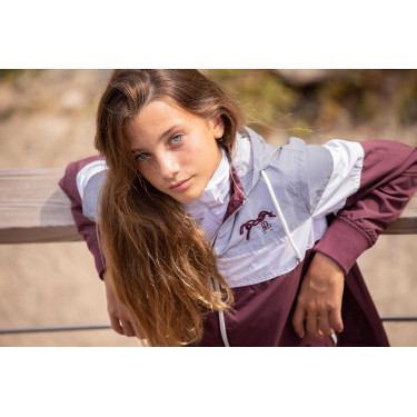 Blouson Pénélope Celecce Prune Violet