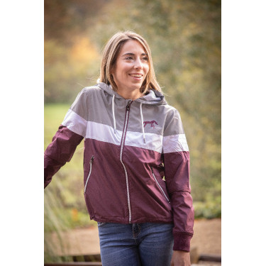 Blouson Pénélope Celecce Prune Violet