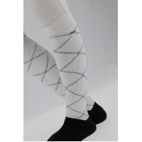 Chaussettes Pénélope Luxe Blanc