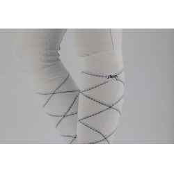 Chaussettes Pénélope Luxe Blanc Chaussettes Pénélope Luxe Blanc