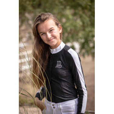 Chemise de concours Pénélope Showshirt Noir
