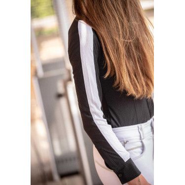 Wedstrijdshirt Pénélope Showshirt Zwart