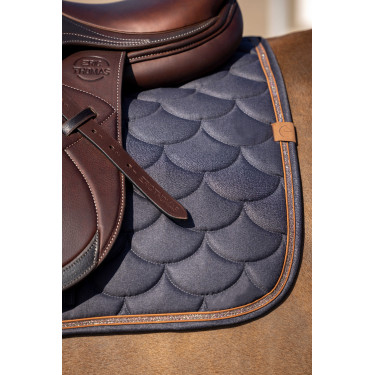 Zadeldek Equithème Khadi Donkergrijs