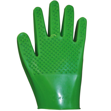 Gant de pansage caoutchouc double grip Kris Gant de pansage caoutchouc double grip Kris