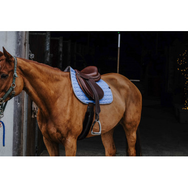 Zadeldek Equithème Orion Lichtblauw Zadeldek Equithème Orion Lichtblauw