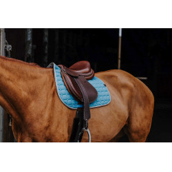 Zadeldek Equithème Orion Turkoois Blauw