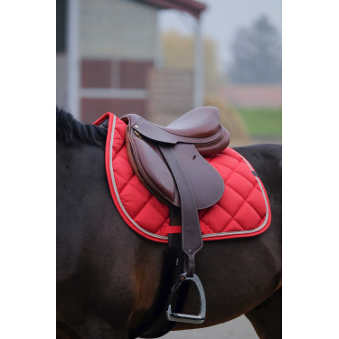 Tapis de selle Equithème Classic Rouge