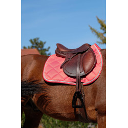 Tapis de selle Equithème Classic Vieux rose