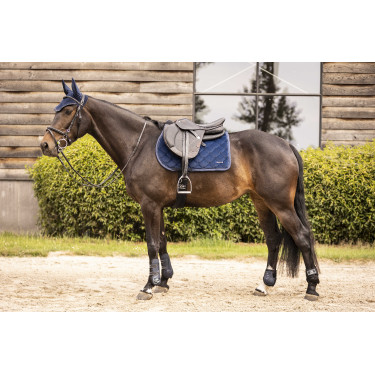 Tapis de selle Lami-Cell Galaxy Velvet Marine Bleu marine