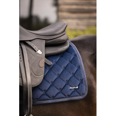 Tapis de selle Lami-Cell Galaxy Velvet Marine Bleu marine
