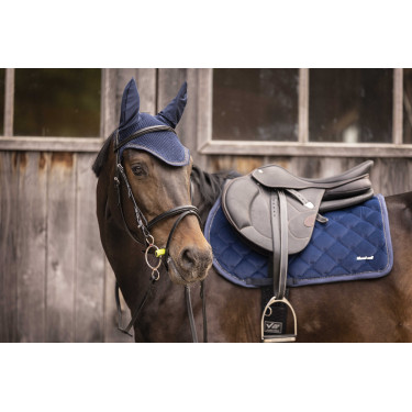 Tapis de selle Lami-Cell Galaxy Velvet Marine Bleu marine