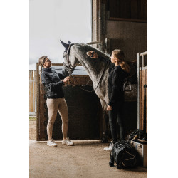 Bowlingtas Je t'aime Equithème Zwart