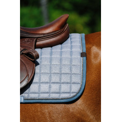 Tapis de selle Equithème Chic Bleu Tapis de selle Equithème Chic Bleu