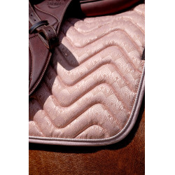 Tapis de selle Equithème Brocart Rose Tapis de selle Equithème Brocart Rose