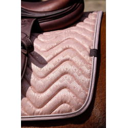 Tapis de selle Equithème Brocart Rose Tapis de selle Equithème Brocart Rose