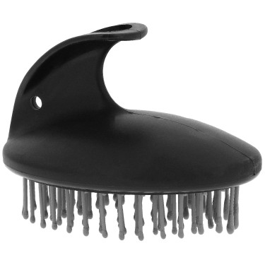Brosse de massage à poils durs Hippotonic Noir