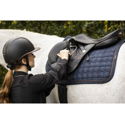 Tapis de selle Lami-Cell Vintage Bleu marine