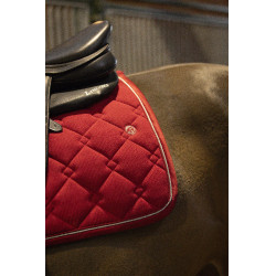 Tapis de selle Lami-Cell Luxin Rouge