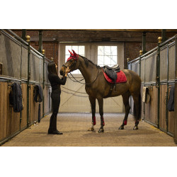 Tapis de selle Lami-Cell Luxin Rouge