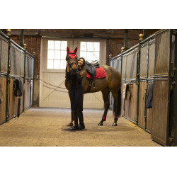 Tapis de selle Lami-Cell Luxin Rouge