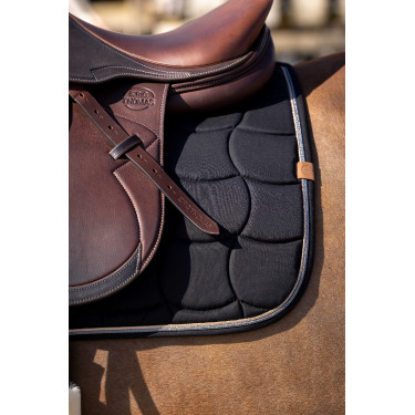 Tapis de selle Equithème Shiny Noir Tapis de selle Equithème Shiny Noir