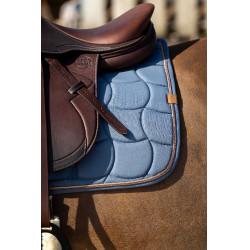 Zadeldekje Equithème Shiny Blauw Zadeldekje Equithème Shiny Blauw