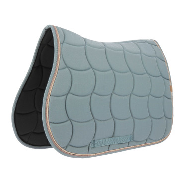 Zadeldekje Equithème Shiny Blauw Zadeldekje Equithème Shiny Blauw
