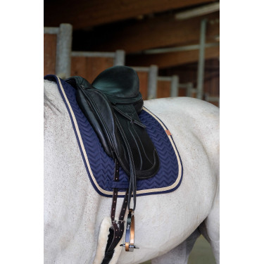 Zadeldek Equithème Softy Marineblauw