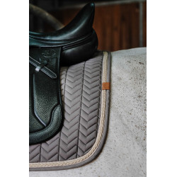 Zadeldek Equithème Softy Donkergrijs