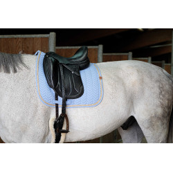 Tapis de selle Equithème Softy Bleu ciel
