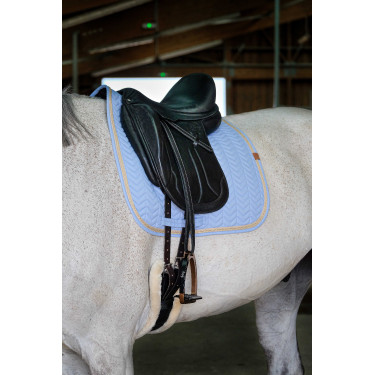 Zadeldek Equithème Softy Lichtblauw