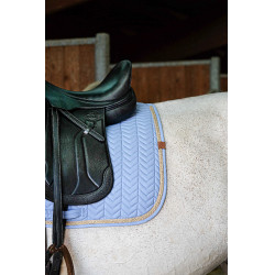 Tapis de selle Equithème Softy Bleu ciel