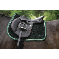 Tapis de selle Lami-Cell Glimmer Vert foncé