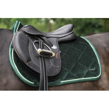 Tapis de selle Lami-Cell Glimmer Vert foncé