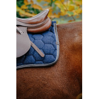 Tapis de selle Equithème Quadri Bleu marine Tapis de selle Equithème Quadri Bleu marine