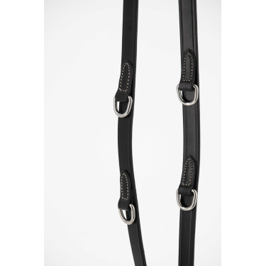 Rênes Pénélope Howlett cuir Noir