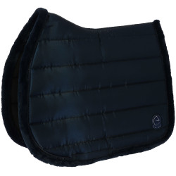 Tapis de selle Je t'aime Equithème Studio Bleu