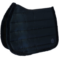 Zadeldoek Je t'aime Equithème Studio Zilverkleurig Grijs