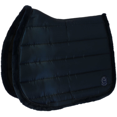 Zadeldoek Je t'aime Equithème Studio Blauw Zadeldoek Je t'aime Equithème Studio Blauw