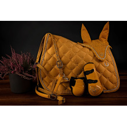 Tapis de selle Lami-Cell LC Miel doré Jaune